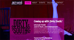 Desktop Screenshot of dirtysouthburlesque.com